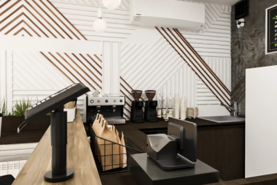Дизайн интерьера кафе