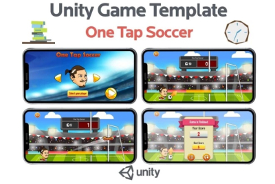 Исходник игры One Tap Soccer для Unity